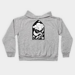 I bloom at night - white Kids Hoodie